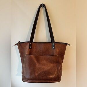 Portland Leather Tote Bag